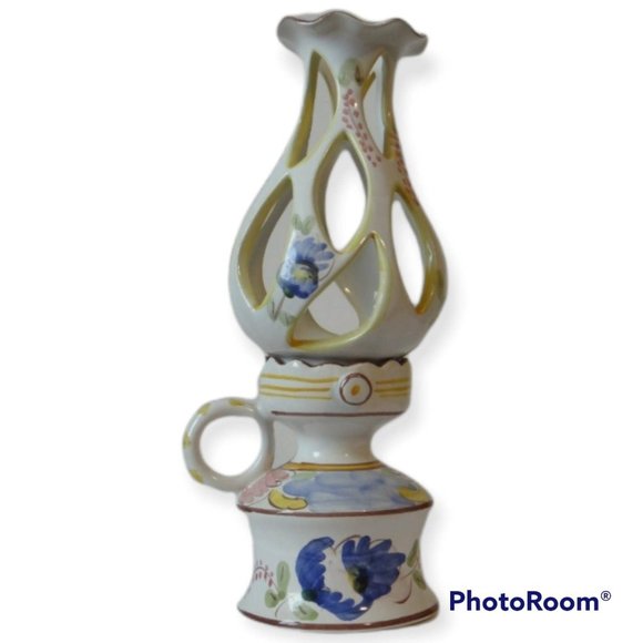 Ceramic Lamp,Hand made and painted in Portugal , Collection piece - Picture 3 of 10